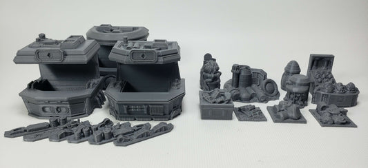 Black Market Stalls and Merchandise