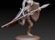 Elf Spearmaiden-Onmioji-Cleric,Elf,Female,Fighter,Paladin