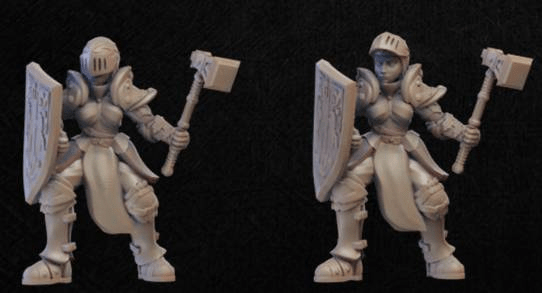 Onmioji Miniature Shield Knight