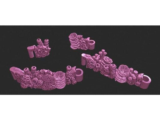 EC3D Ecaroth's Dungeon Sticks - Ocean Coral Set