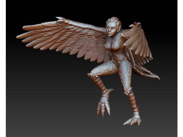 Harpy-Onmioji-Hybird,Monstrosity