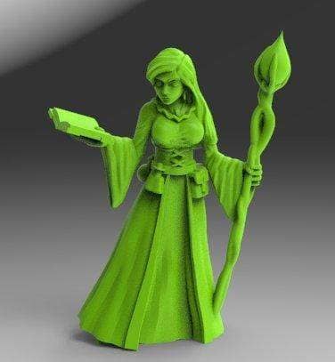 Sorceress-Onmioji-Female,Human,Sorcerer,Warlock,Wizard