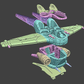 EC3D Terrain Sparrowhawk (Large Spaceship)